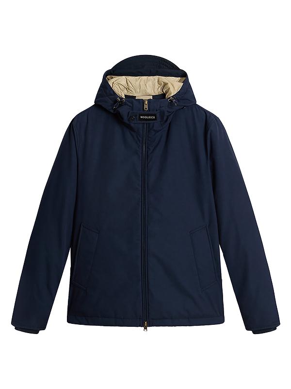 Woolrich Men's Mountain Cloth Pacific Jacket - Melton Blue Image 1