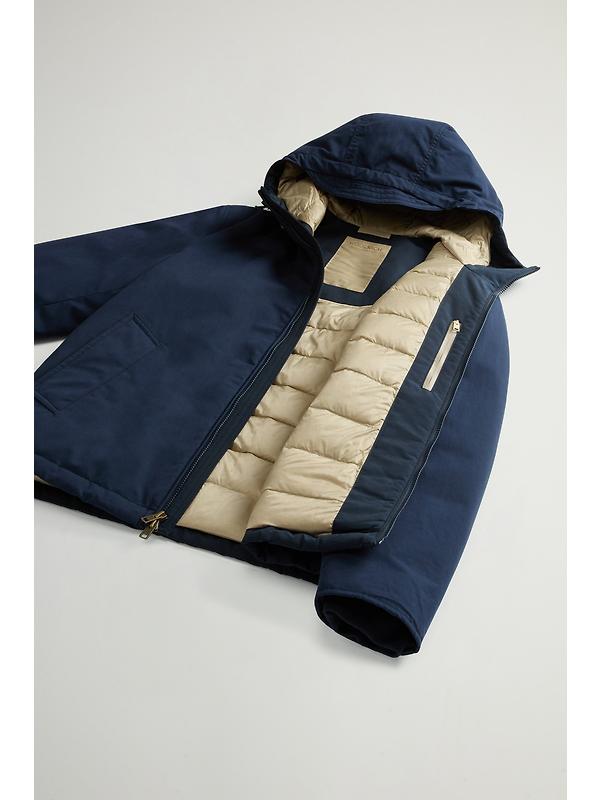 Woolrich Men's Mountain Cloth Pacific Jacket - Melton Blue Image 6