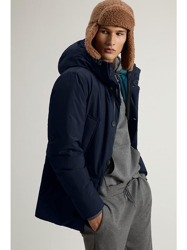 Woolrich Men's Cloud Arctic Parka - Melton Blue Image 6