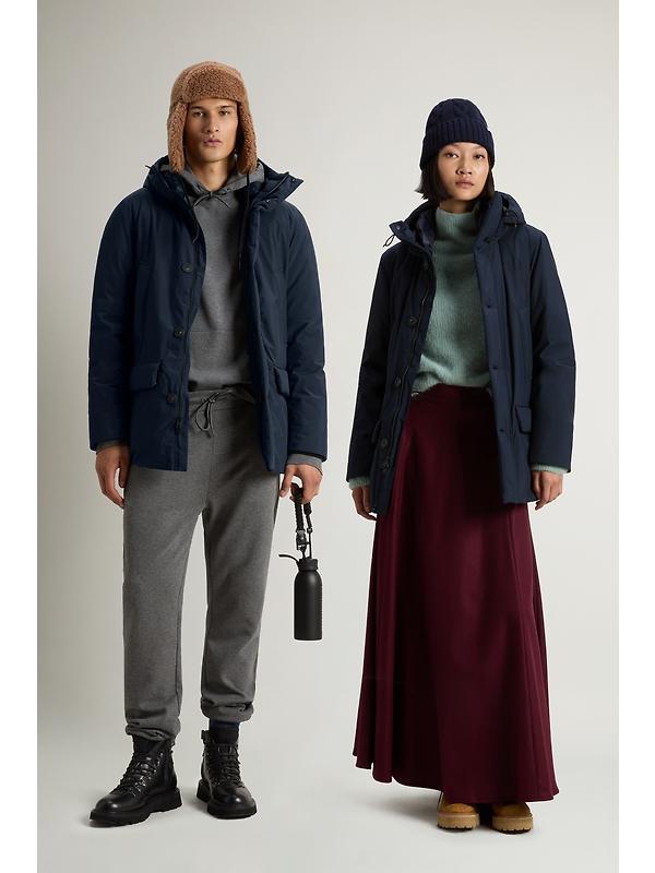 Woolrich Men's Cloud Arctic Parka - Melton Blue Image 10