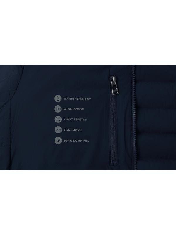 Belstaff Men's Lightweight Stretch Down Chassis Jacket - Dark Ink Image 2