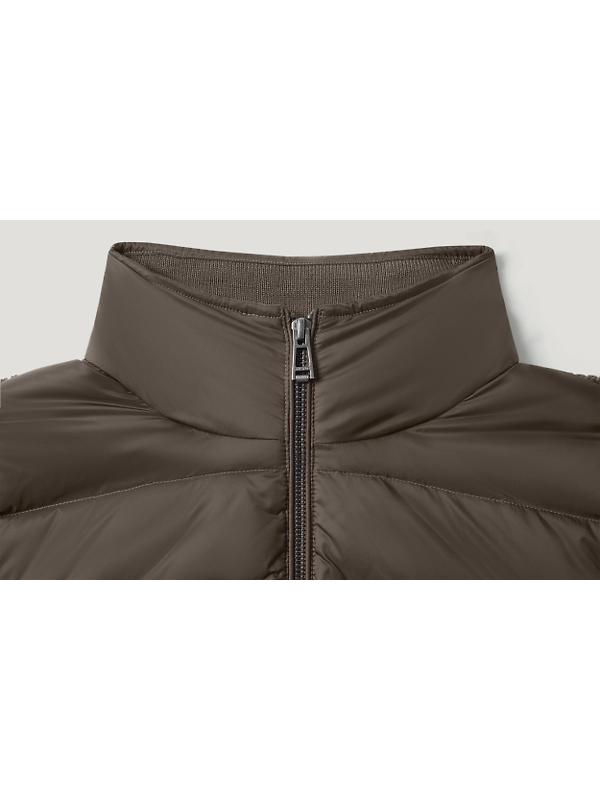 Belstaff Men's Lightweight Nylon Circuiteer Cardigan - Major Brown Image 2