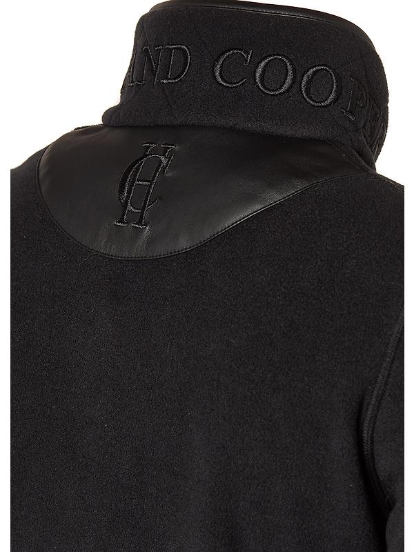 Holland Cooper Women's Country Fleece Quarter Zip - Black Image 9