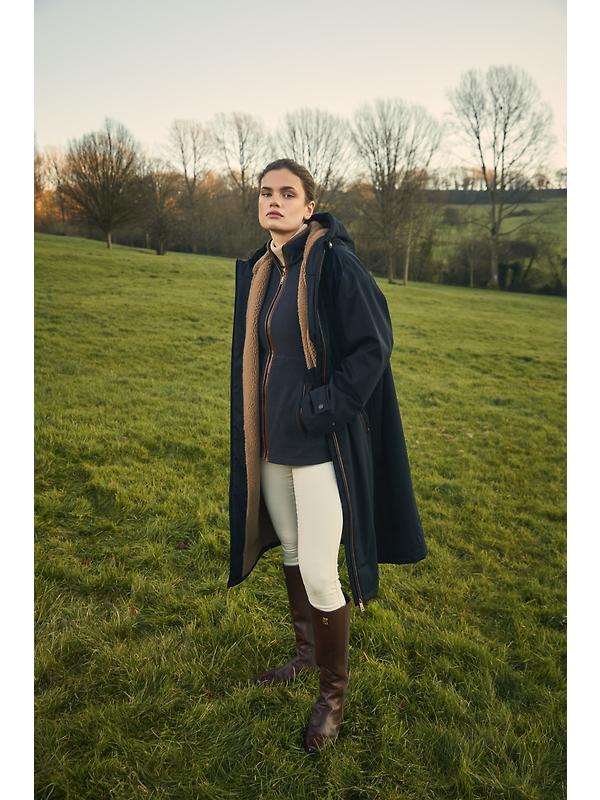 Holland Cooper Women's Country Longline Fleece - Ink Navy Image 3