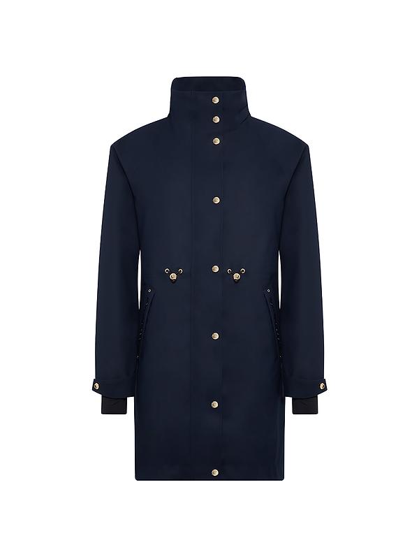 Holland Cooper Women's Chartwell Rain Parka - Ink Navy Image 1