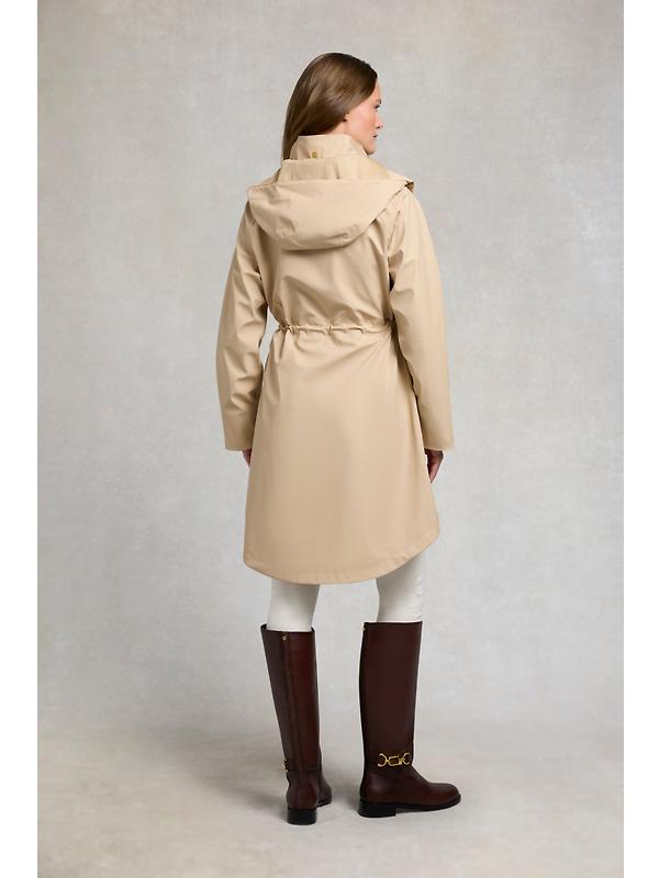 Holland Cooper Women's Chartwell Rain Parka - Sand Image 7