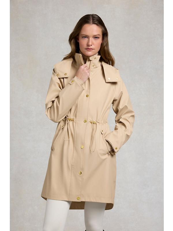 Holland Cooper Women's Chartwell Rain Parka - Sand Image 4