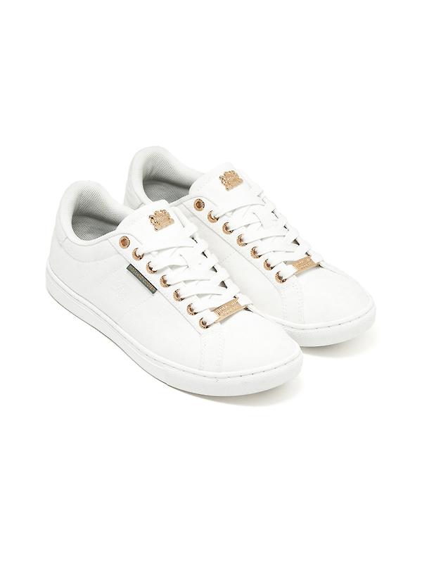 Holland Cooper Women's Chelsea Court Trainers - White Image 5