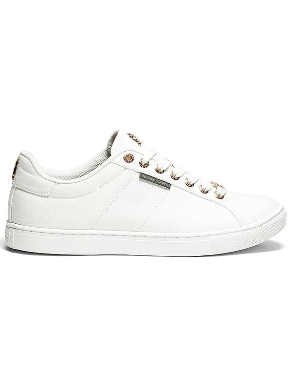 Holland Cooper Women's Chelsea Court Trainers - White Image 1