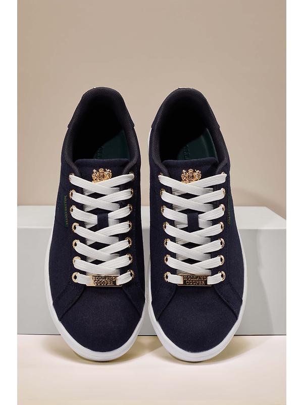 Holland Cooper Women's Chelsea Court Trainers - Ink Navy Image 2