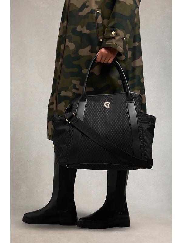 Holland Cooper Women's Cheltenham Tote Bag - Black Monogram Image 2