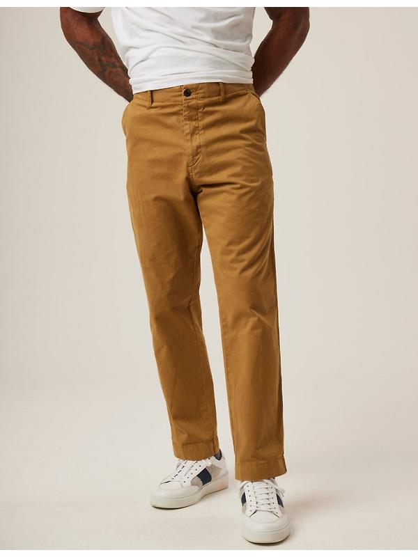 Peregrine Men's Chore Trousers - Stone Image 4