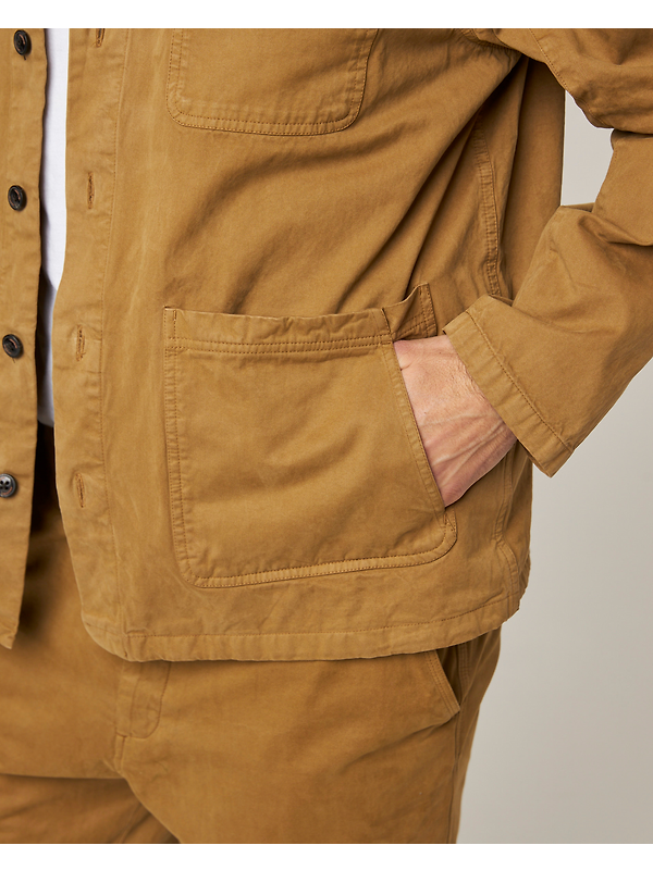 Peregrine Men's Ashton Chore Jacket - Stone Image 7