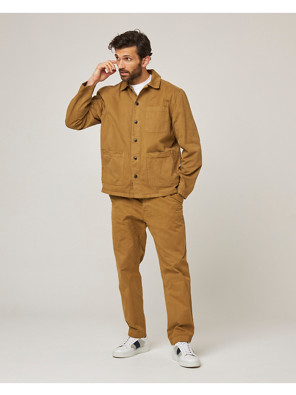 Peregrine Men's Ashton Chore Jacket - Stone Image 3