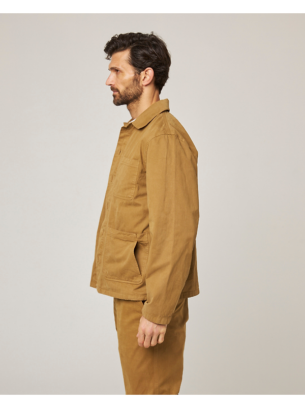 Peregrine Men's Ashton Chore Jacket - Stone Image 4