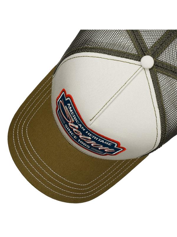 Stetson Classic Race Trucker Cap - Olive Image 2