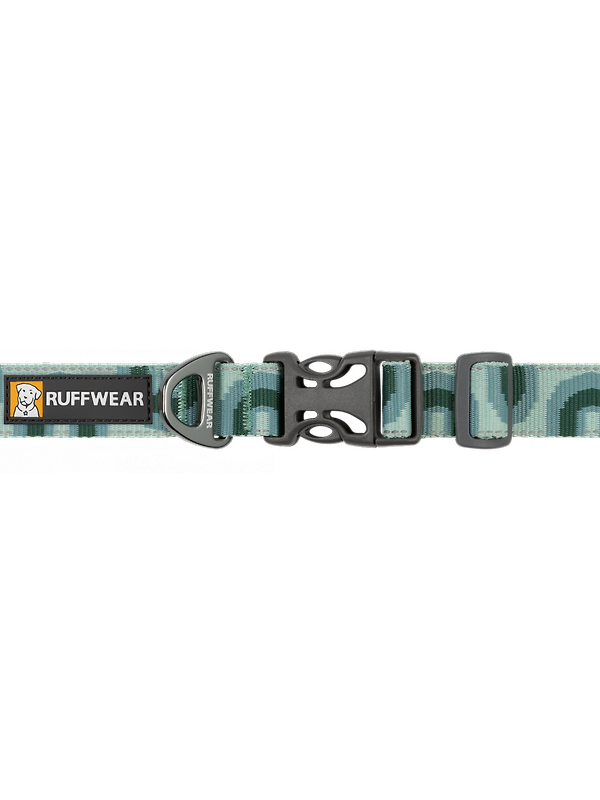 RUFFWEAR Crag Reflective Dog Collar - Grassy Oxbow Image 2