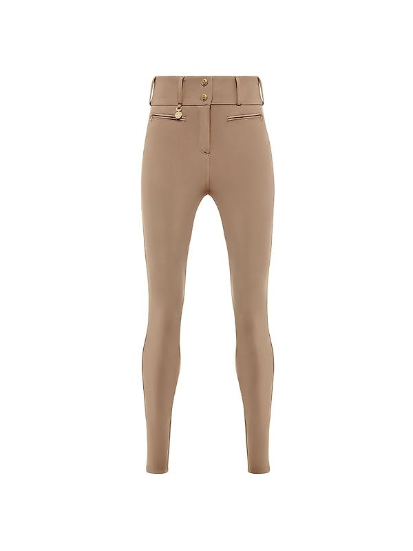 Holland Cooper Women's Contour Trousers (Petite) - Mocha Image 1