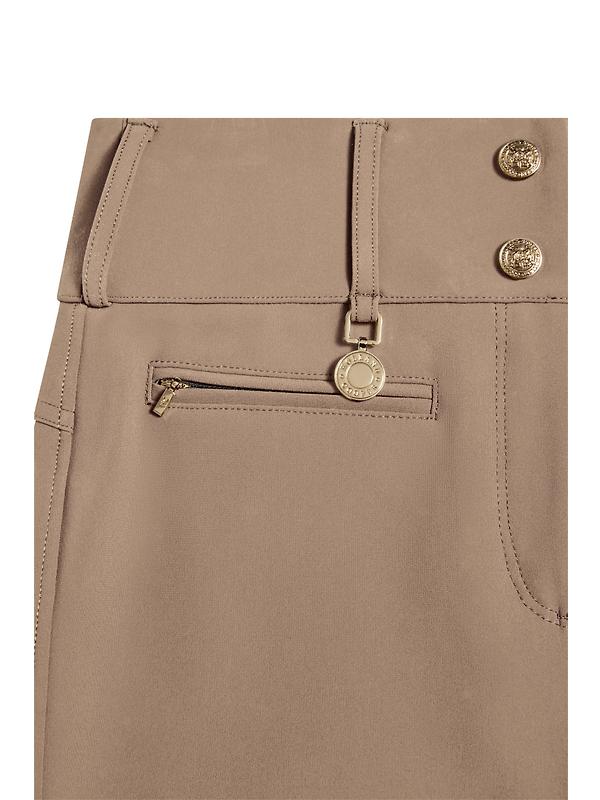 Holland Cooper Women's Contour Trousers (Petite) - Mocha Image 6