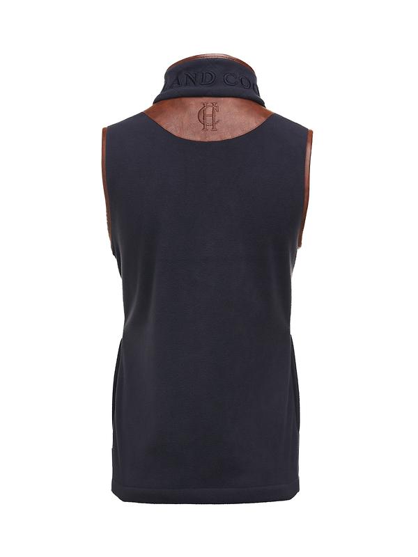 Holland Cooper Women's Country Fleece Gilet - Ink Navy Image 10