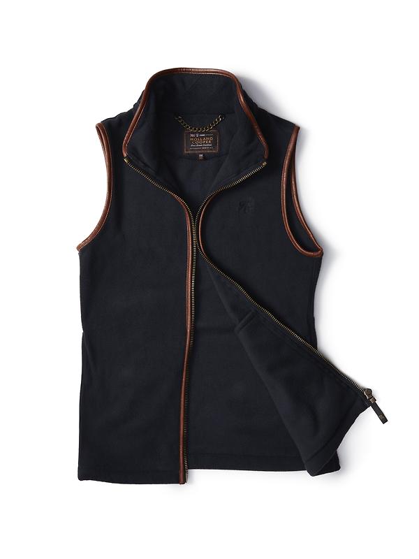 Holland Cooper Women's Country Fleece Gilet - Ink Navy Image 8