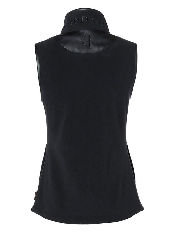 Holland Cooper Women's Country Fleece Gilet - Black Image 5