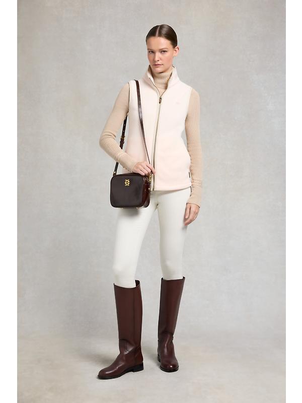 Holland Cooper Women's Country Fleece Gilet - Palest Pink Image 3