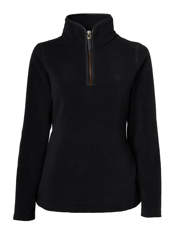 Product image of Holland Cooper Women's Country Fleece Quarter Zip - Black