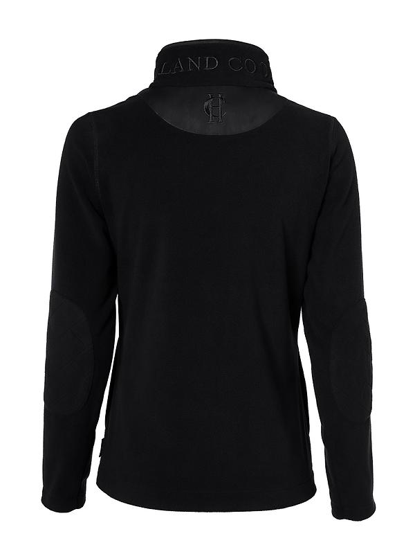 Holland Cooper Women's Country Fleece Quarter Zip - Black Image 3