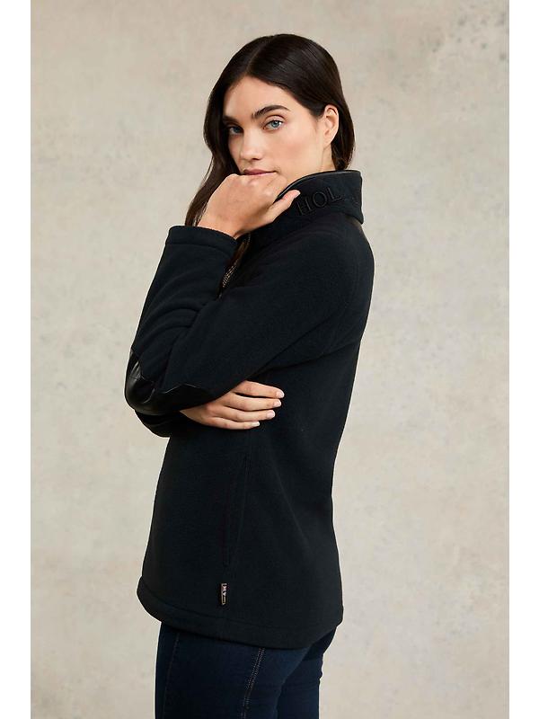 Holland Cooper Women's Country Fleece Jacket - Black Image 7