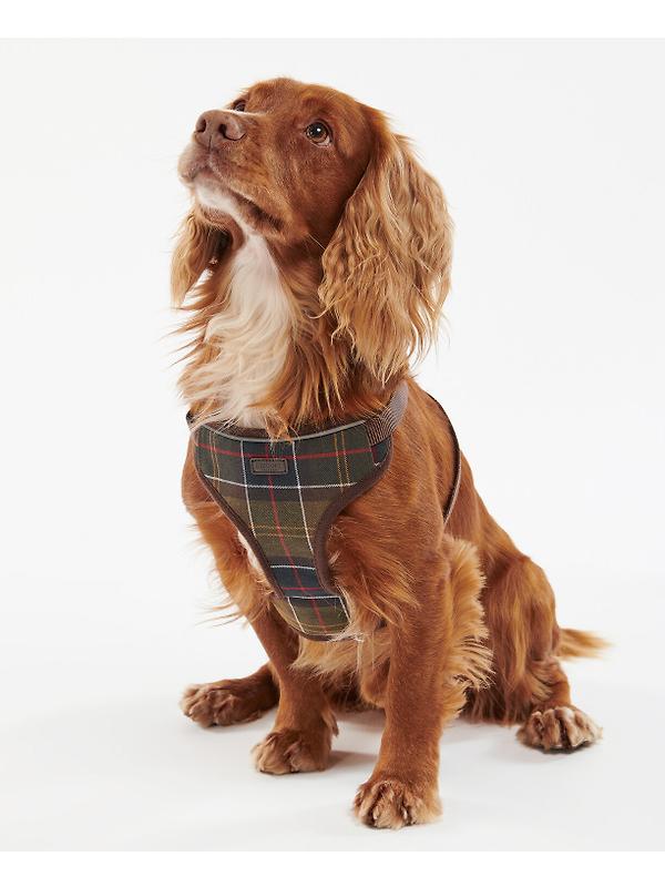 Barbour Travel & Exercise Dog Harness - Classic Tartan Image 2