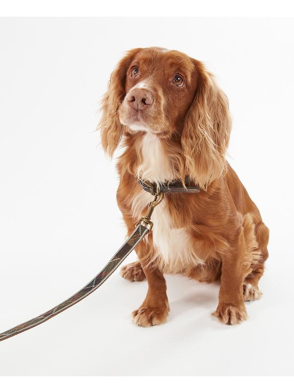 Barbour Reflective Tartan Dog Lead - Classic Tartan Image 3