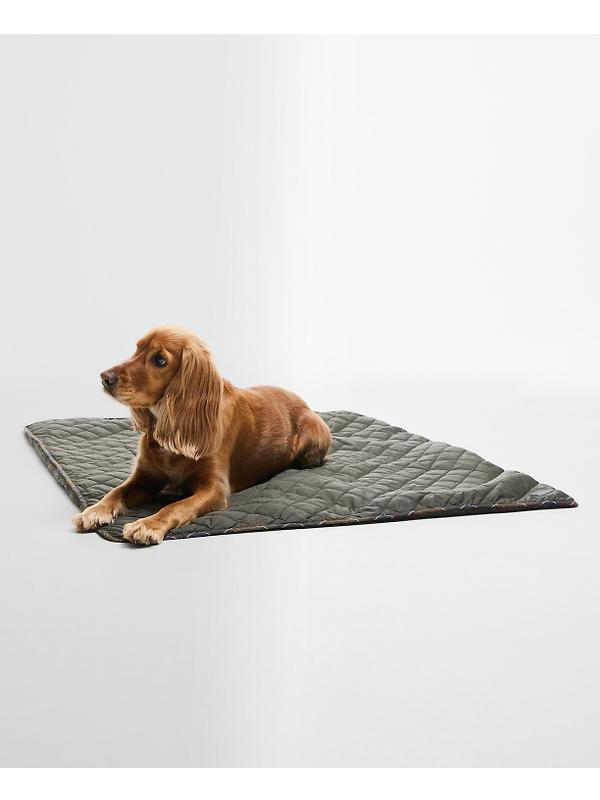 Barbour Dog Quilt & Fleece Blanket - Olive Image 2