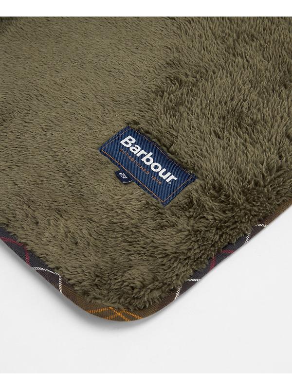 Barbour Dog Quilt & Fleece Blanket - Olive Image 6
