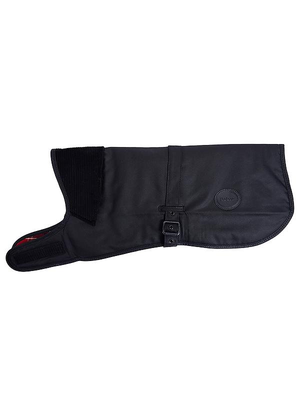 Barbour Wax Dog Coat - Black Image 1