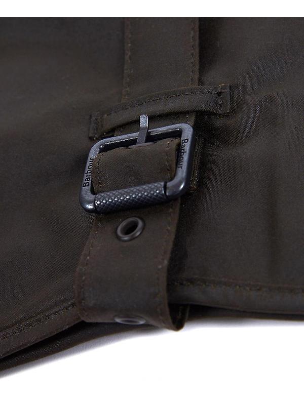 Barbour Wax Dog Coat - Olive Image 7