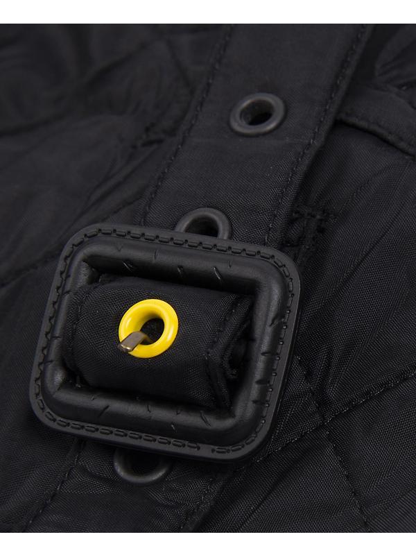 Barbour Polar Dog Coat - Black Image 4