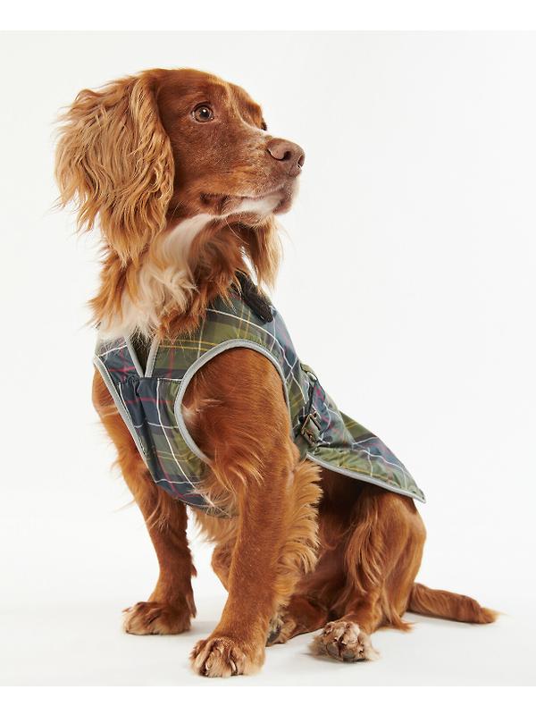 Barbour Tartan Waterproof Dog Coat - Classic Tartan Image 2
