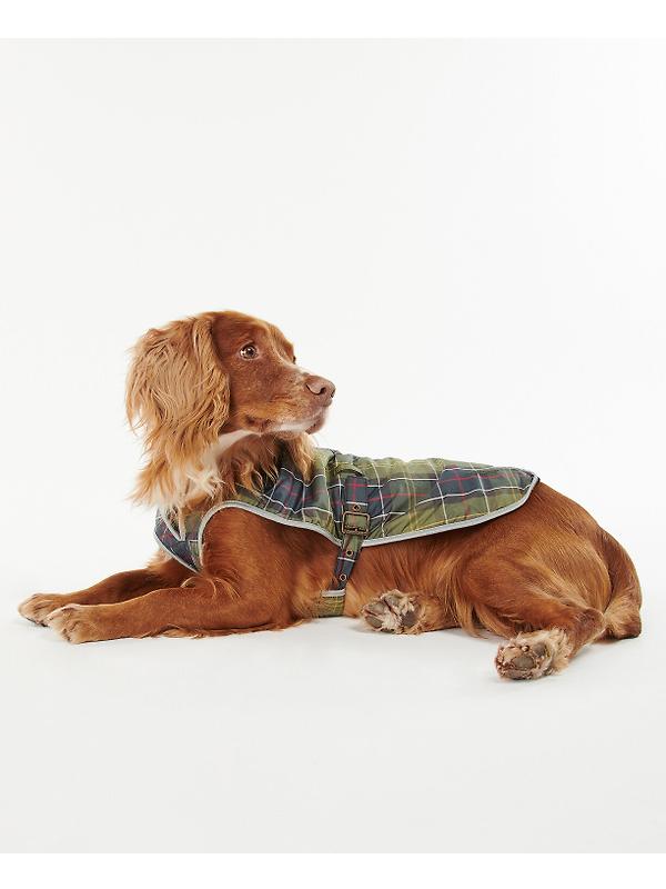 Barbour Tartan Waterproof Dog Coat - Classic Tartan Image 3
