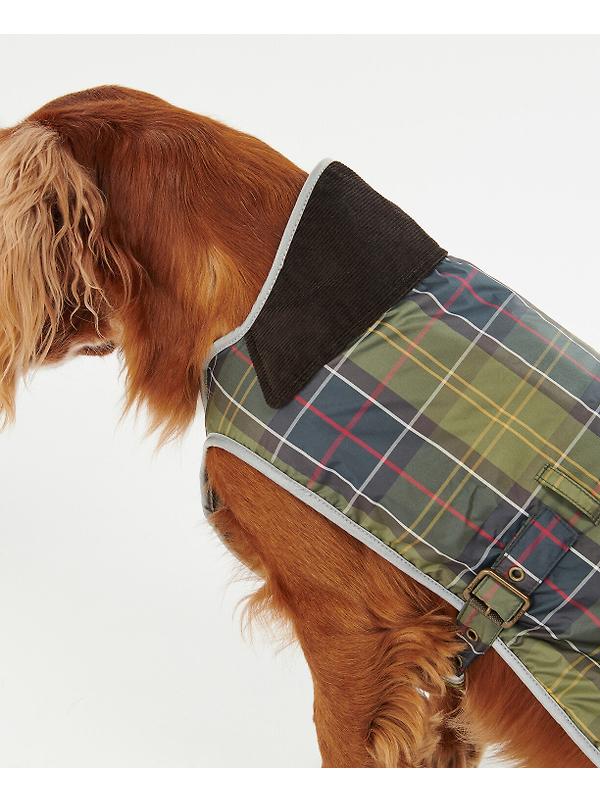 Barbour Tartan Waterproof Dog Coat - Classic Tartan Image 4