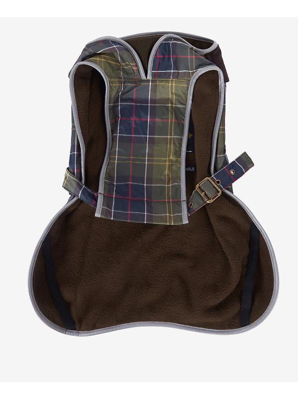 Barbour Tartan Waterproof Dog Coat - Classic Tartan Image 6