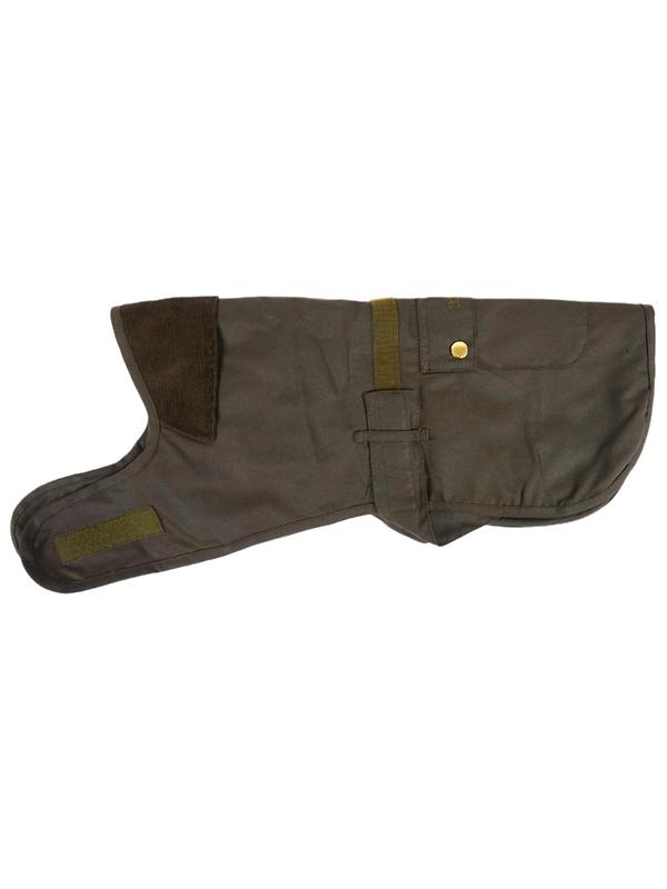 Product image of Barbour 2 in 1 Wax Dog Coat - Olive
