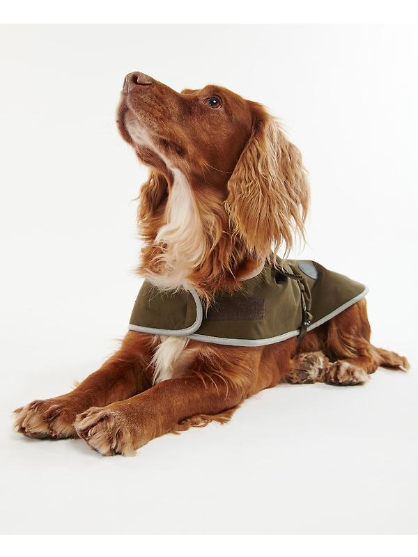 Barbour Waterproof Dog Coat - Olive Image 6