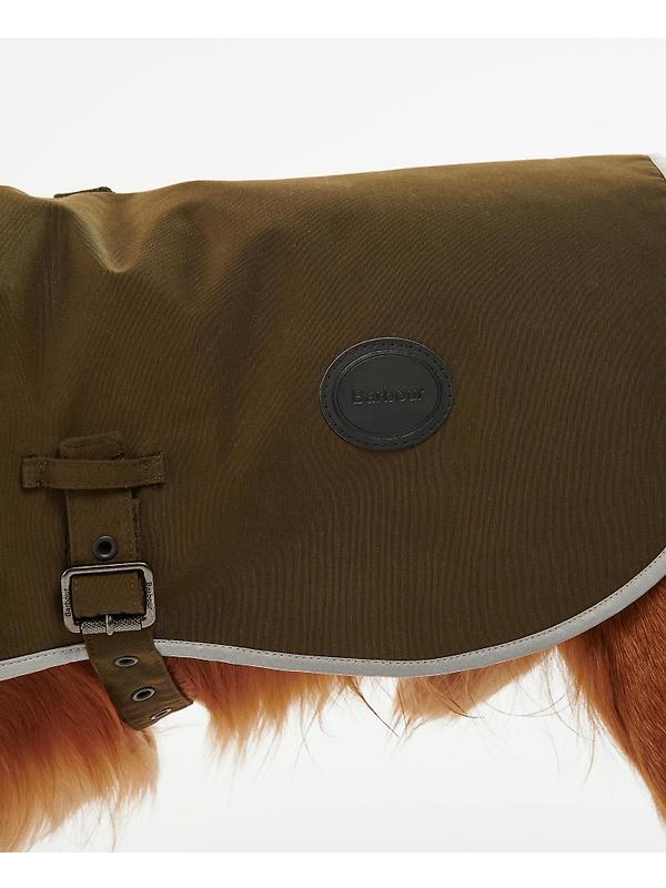 Barbour Waterproof Dog Coat - Olive Image 3