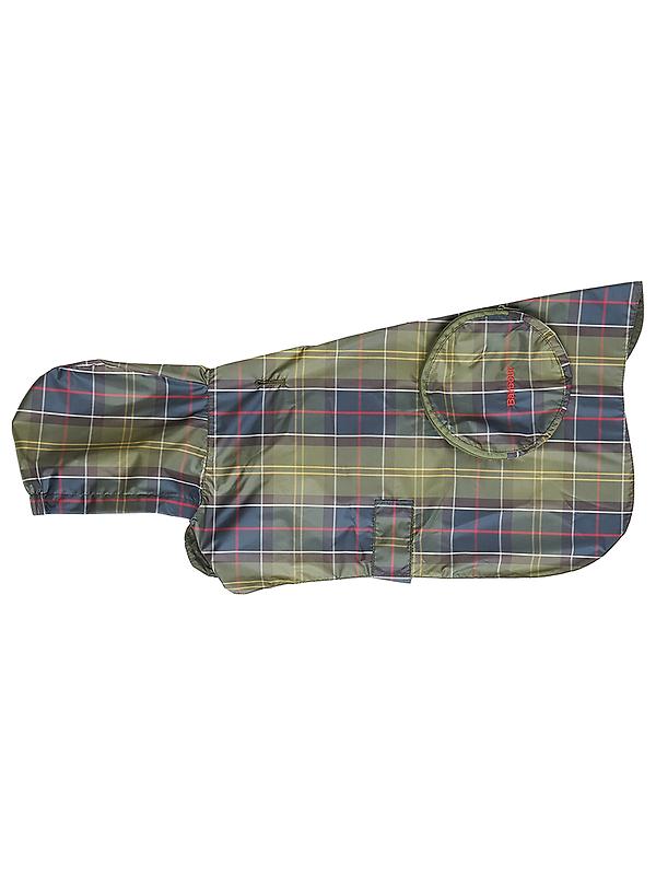 Barbour Packable Tartan Dog Coat - Classic Tartan Image 1