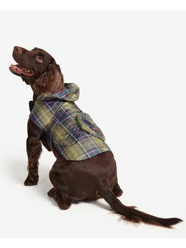 Barbour Packable Tartan Dog Coat - Classic Tartan Image 3