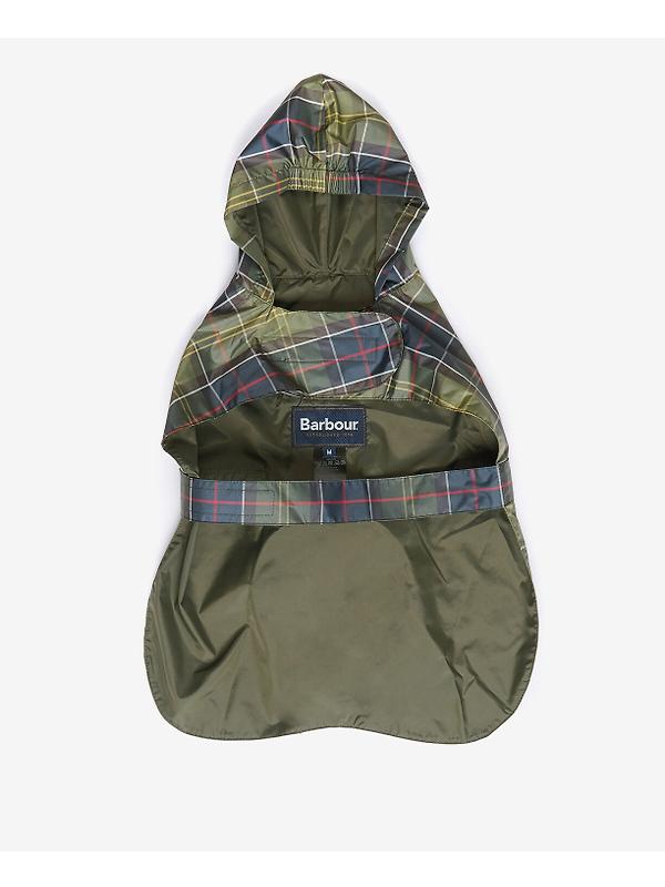 Barbour Packable Tartan Dog Coat - Classic Tartan Image 5