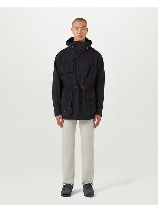 Belstaff Men's Military Poplin Deck Smock Jacket - Dark Ink Image 8