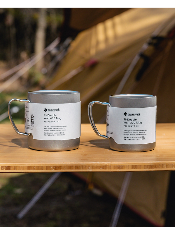 Snow Peak Ti-Double Walled 300 Mug Image 3