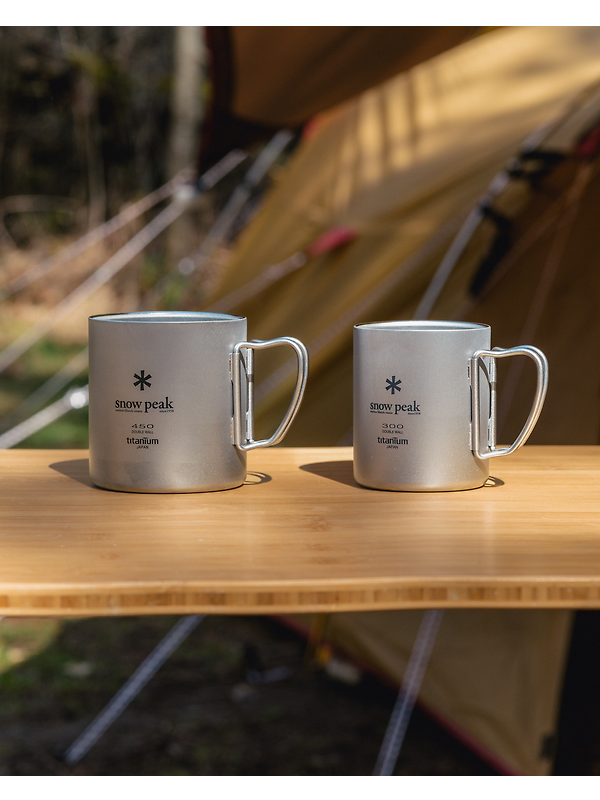 Snow Peak Ti-Double Walled 300 Mug Image 4